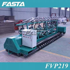 Concrete road paving machine