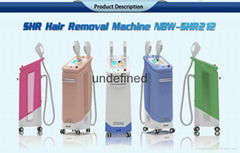 Nubway SHR IPL E light inmotion hair removal skin rejuvenation machine 