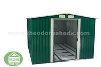 Theodore Sheds Co.,Ltd metal garden sheds with apex roof 8*6