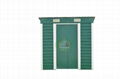 Metal garden storage sheds with pent roof 0608 5