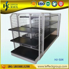 High stability wire display racks supermarket shelves for sale