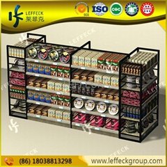 Convenience store shelving gondola display for sale