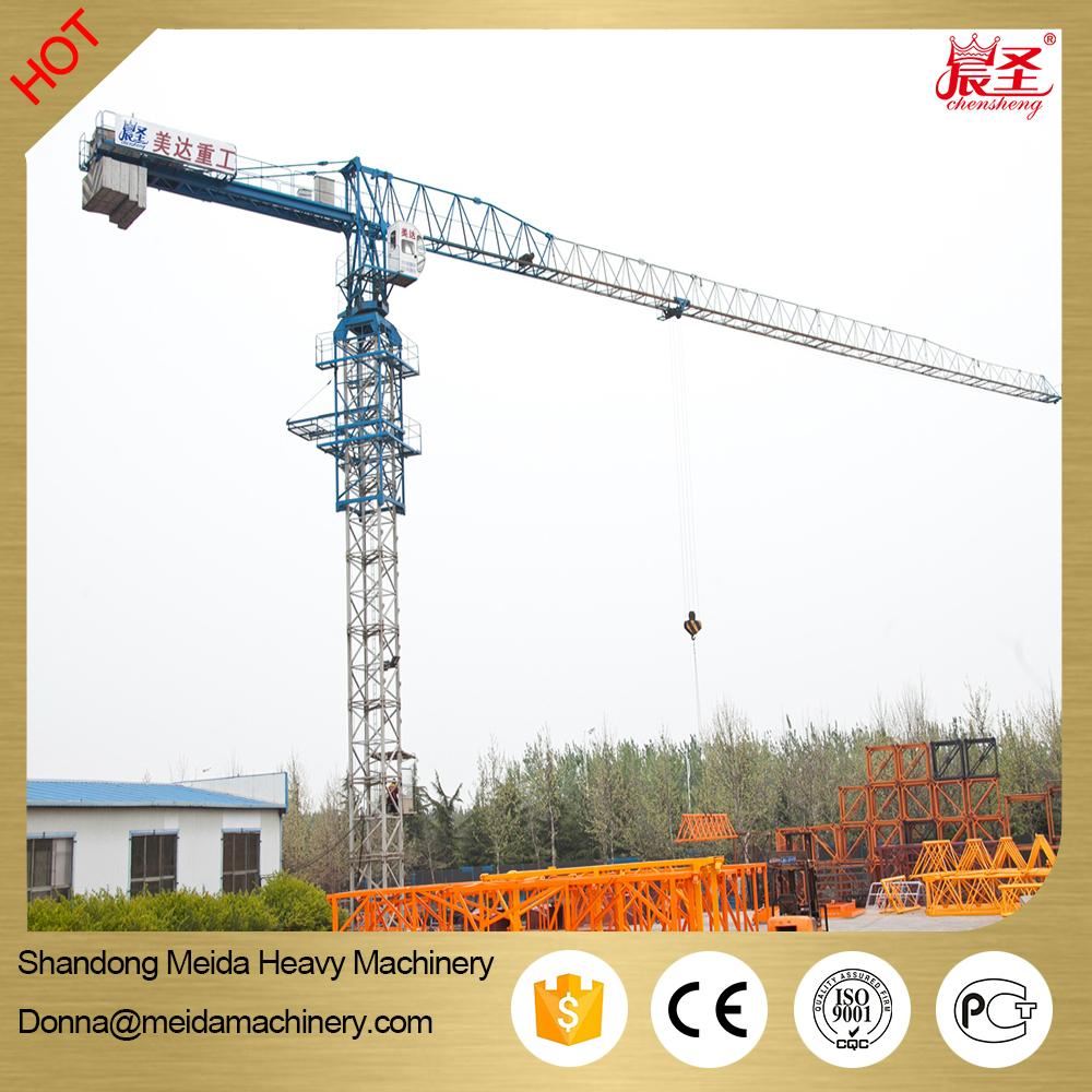  tower crane for building construction work 65m boom 10T QTZ100-PT6518 With CE S