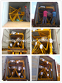  tower crane for building construction work 65m boom 10T QTZ100-PT6518 With CE S 4