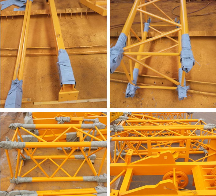 cheap grua torre tower crane topkit hydraulic crane in Brail middle east Dubai I 5