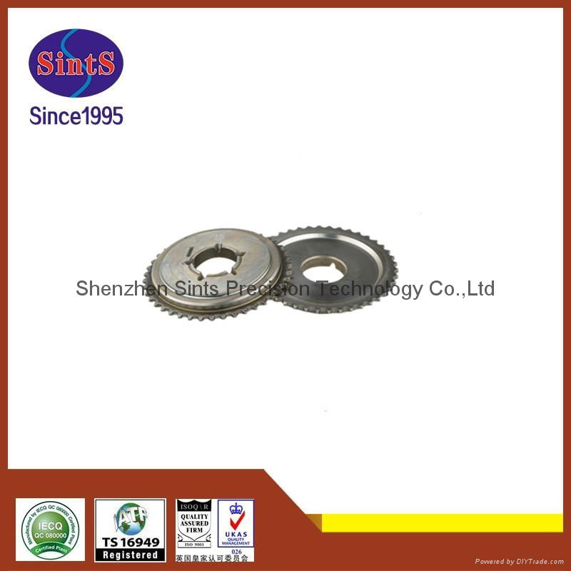 OEM powder metallurgy sintering automotive belt pulley  4
