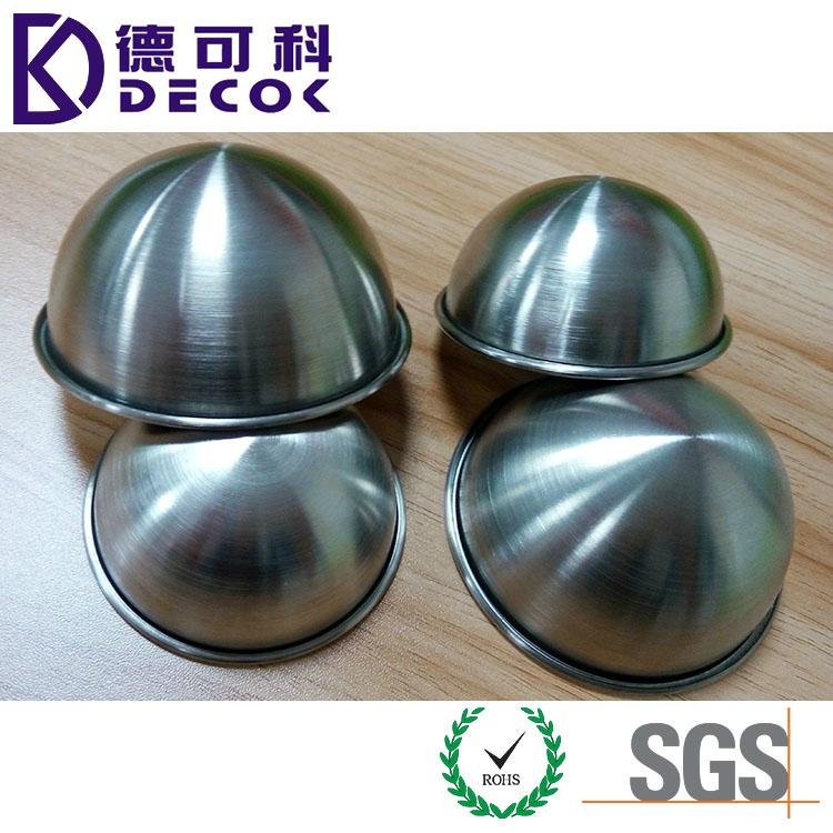 DIY Stainless Steel Bath Bomb Mold 3 Size in One Set 55mm 65mm 75mm 2