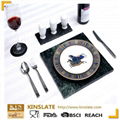 Eco-Friendly Feature square customized SLATE TABLEWARE 5