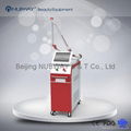 Newest 1064nm & 532nm Q Switch Nd Yag Laser Long Pulse Tattoo Removal Machine