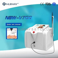 30MHz RBS Portable Mini 980nm Laser Vascular Vein Stopper