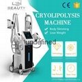 4 handles cool shape cryolipolysis slimming machine 