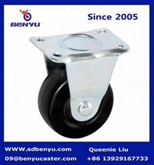 Light Duty Hard Rubber Rigid Caster