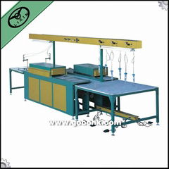 Automatic bidirection production line for label