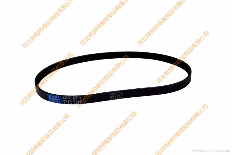 Factory price and high quality timing rubber PK  belt 3