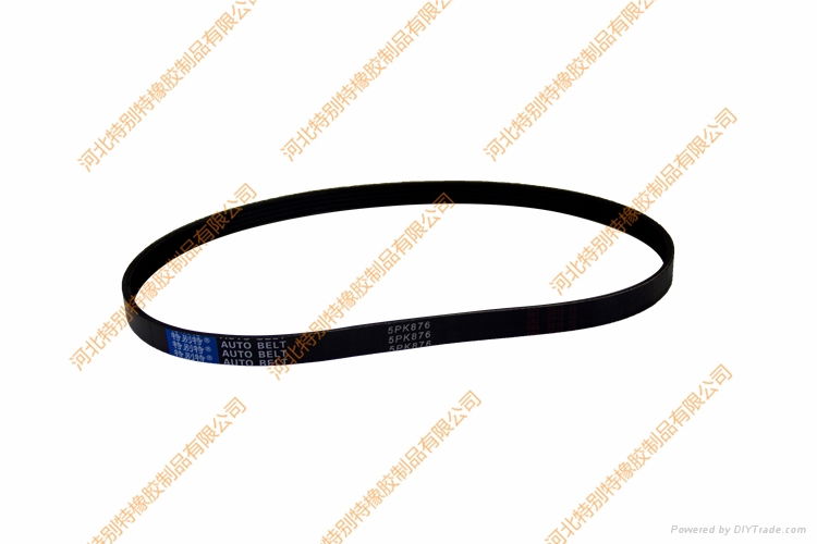 Factory price and high quality timing rubber PK  belt 5