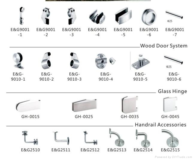 glass door hardware 90019010 E&G (China Manufacturer) Other Door