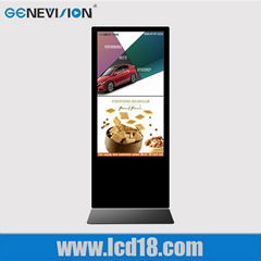 Custom Design Floor Ad Player 55 inch