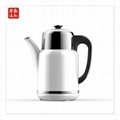Double Wall stainless steel Tea Maker durable tea pot tea kettle with infuser 1
