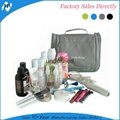 Waterproof large capacity travel hanging toiletry bags with handle 2
