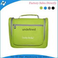 Waterproof large capacity travel hanging toiletry bags with handle