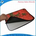 Fashion custom printing pu leather ladies laptop sleeve bag pouch 3