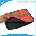 Fashion custom printing pu leather ladies laptop sleeve bag pouch 4