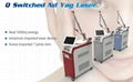 best effective Q switch nd-yag laser tattoo removal machine with Korea laser 1