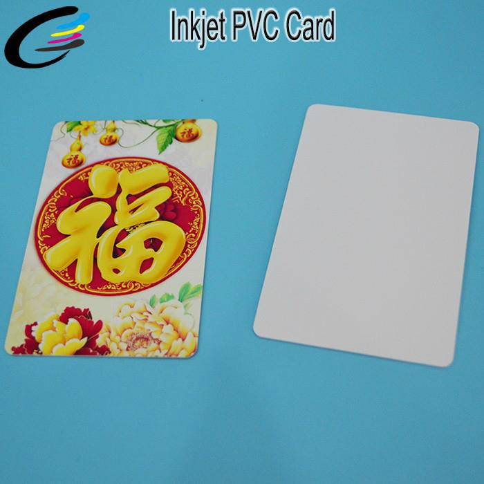 Wholesale Price PVC Business ID Card for Inkjet Printing