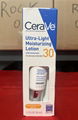 Cerave Ultra Light Moisturizing Face Lotion With Spf 30 1.7 Fl Oz