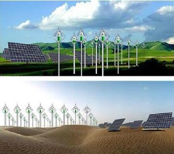 Wind & Solar Power Station