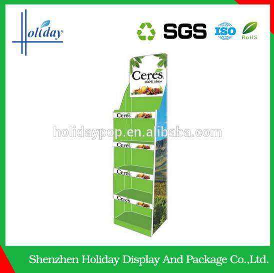 Economy mineral water bottle soft drink display rack stand 2