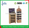 Portable wine shot glass display stand cardboard 2