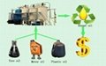 Waste oil to diesel refinery plant 4