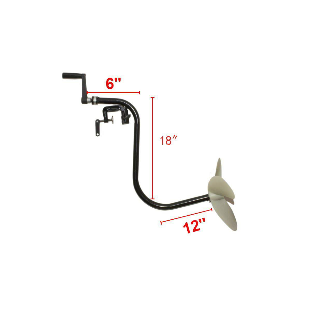 HAND OPERATED OUTBOARD MOTOR