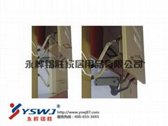 YS338 hydraulic vertical swing lift-up mechanism