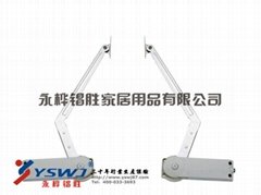 YS339 folding cabinet door mechanism