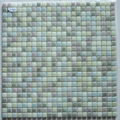 Green recycled glass mosaic