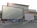 Fast fold projector screen 1