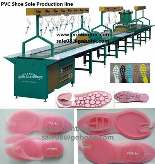 High Capacity PVC Slipper Machine Produciton Line