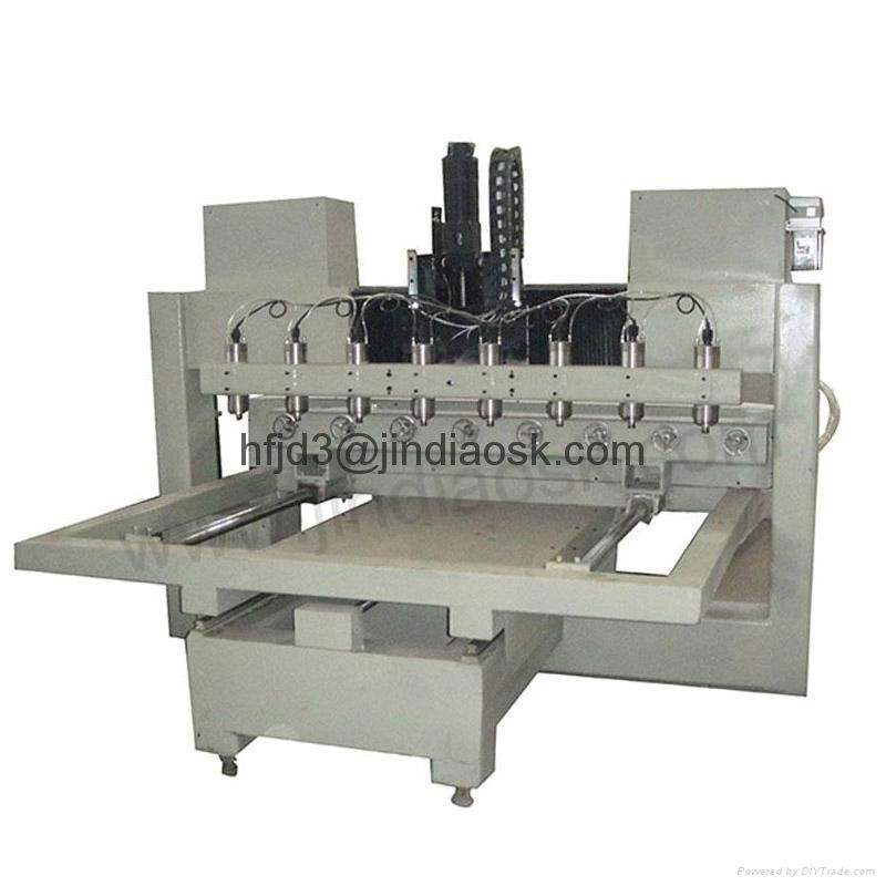 Wood 3D 4 Axis Carving Machine