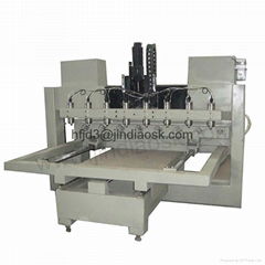 Wood 3D 4 Axis Carving Machine