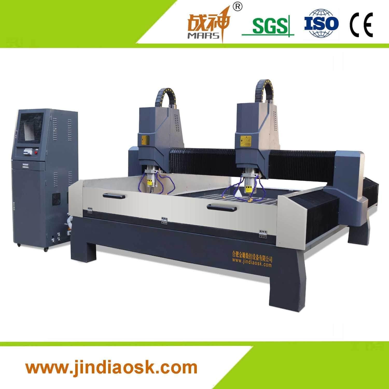  Heavy Duty stainless body Stone CNC Router 3