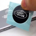 Land Rover logo sticker adhesive metal