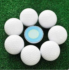 Four-piece tournament and practice golf ball 