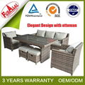 Sectional Garden Furniture Sofa Set With