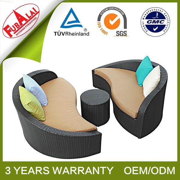 Eight Diagrams Shape Deluxe Waterproof Wicker Furniture HFA121 (China