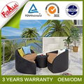 Eight Diagrams Shape Deluxe Waterproof Wicker Furniture 3