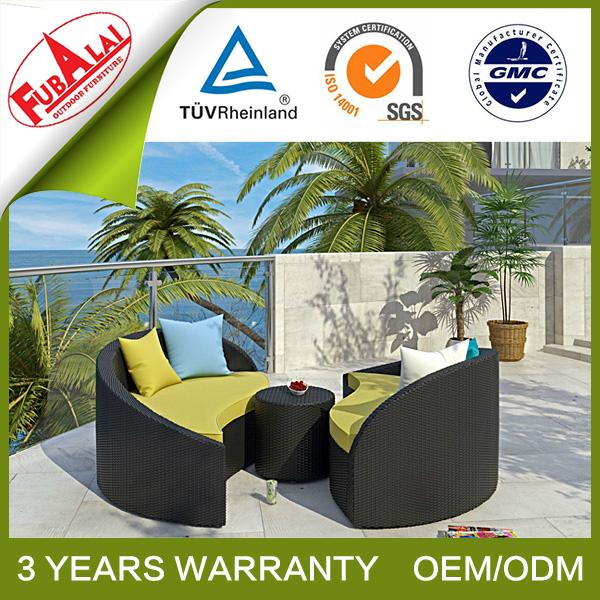 Eight Diagrams Shape Deluxe Waterproof Wicker Furniture HFA121 (China