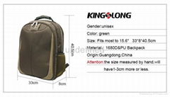 KINGSLONG BACKPACK leisure backpack KLB8031