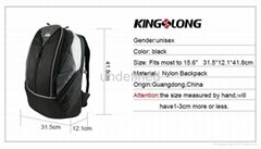 KINGSLONG BACKPACK leisure backpack KLB10095GR